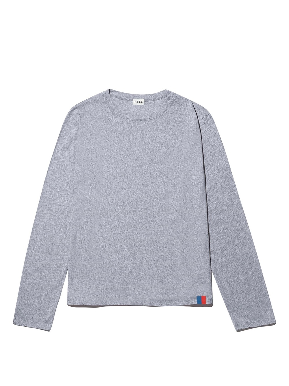KULE Grey Modern Long Sleeve Tee Large